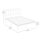 Sauder Cannery Bridge Queen Platform Bed Bf 3a 429399 - alternate 5